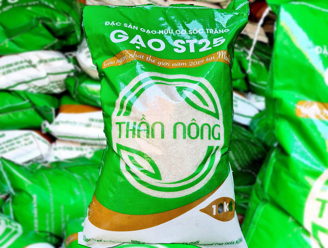 Gạo ST25 Nông trại Thần Nông